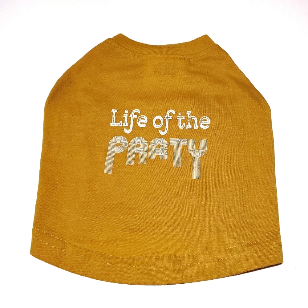 Top Paw Life of the Party Pet Tee